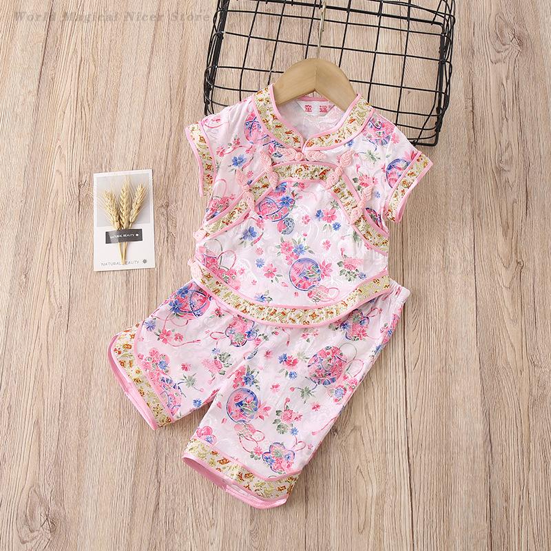 Baby Girls Tang Suit Summer Pr - Summer Clothing Baby Girl review and price
