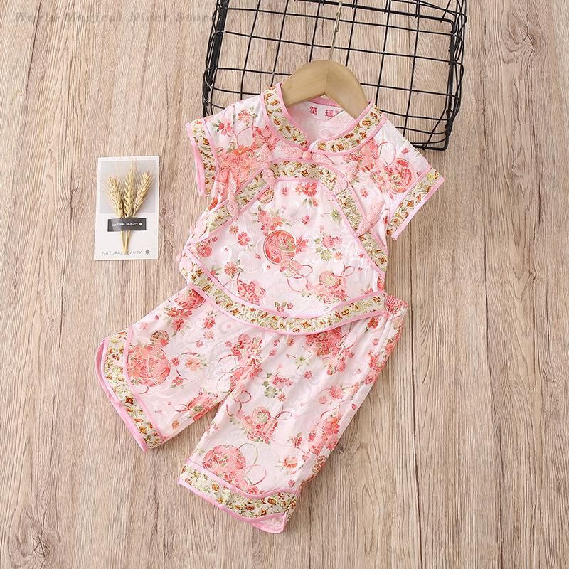 Baby Girls Tang Suit Summer Pr - Summer Clothing Baby Girl review and price