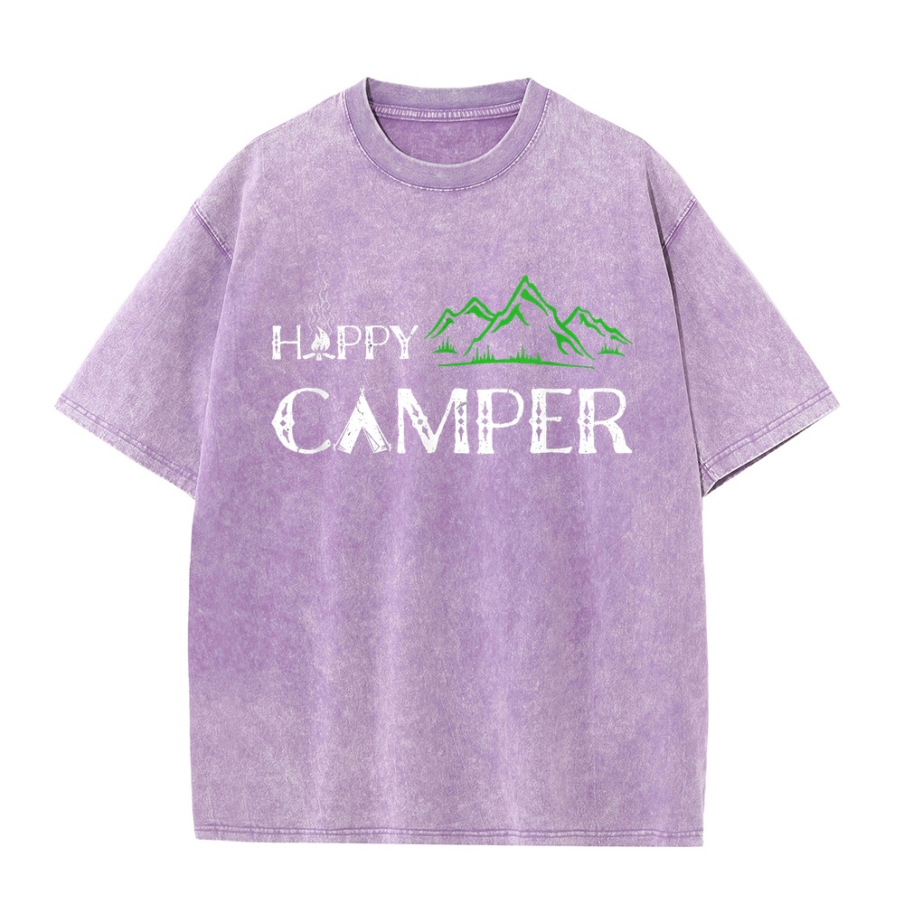 Happy Camper Camping T-Shirt f - Summer Clothing Women Canada review and price