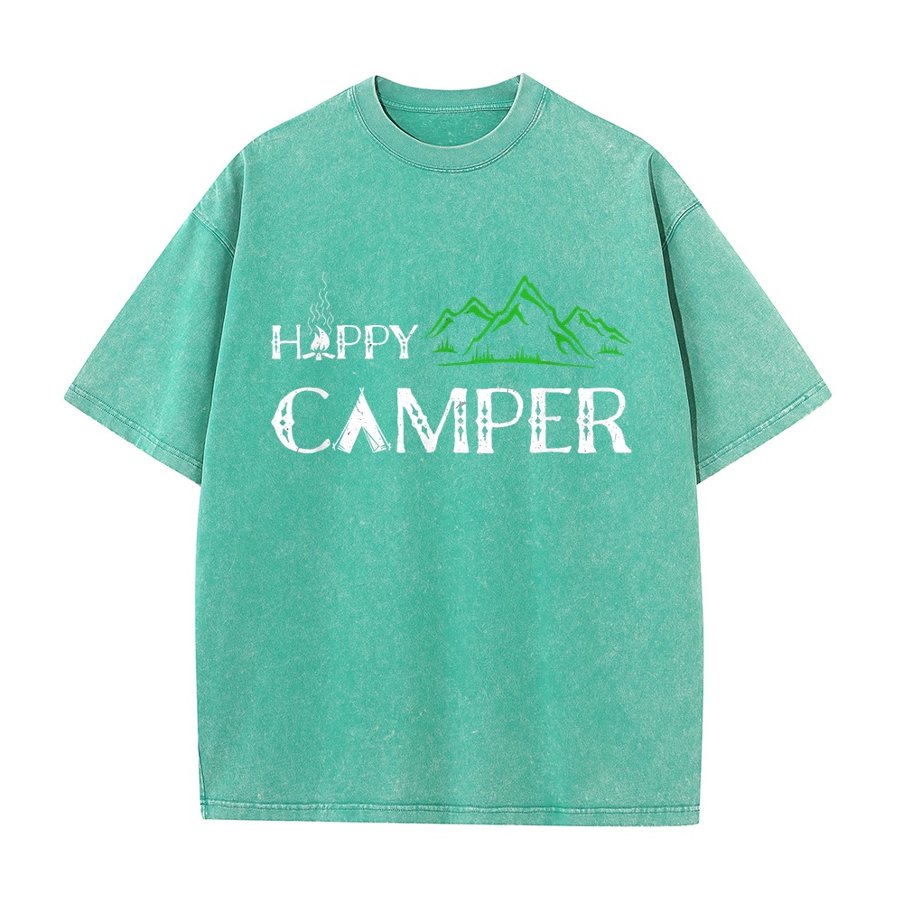 Happy Camper Camping T-Shirt f - Summer Clothing Women Canada review and price