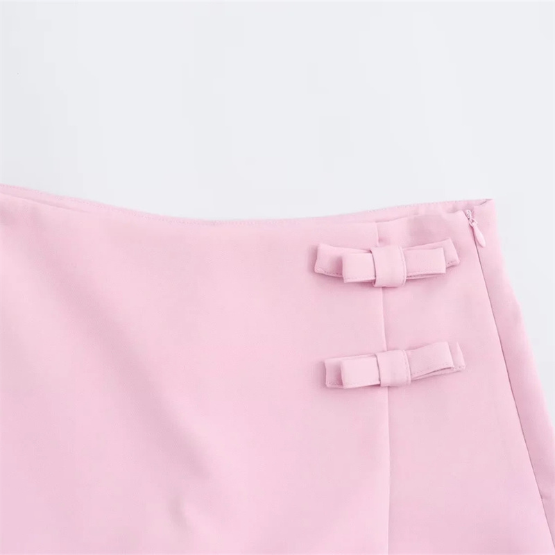 MUJER Pink White Mini Skirt Wo - Summer Zara review and price