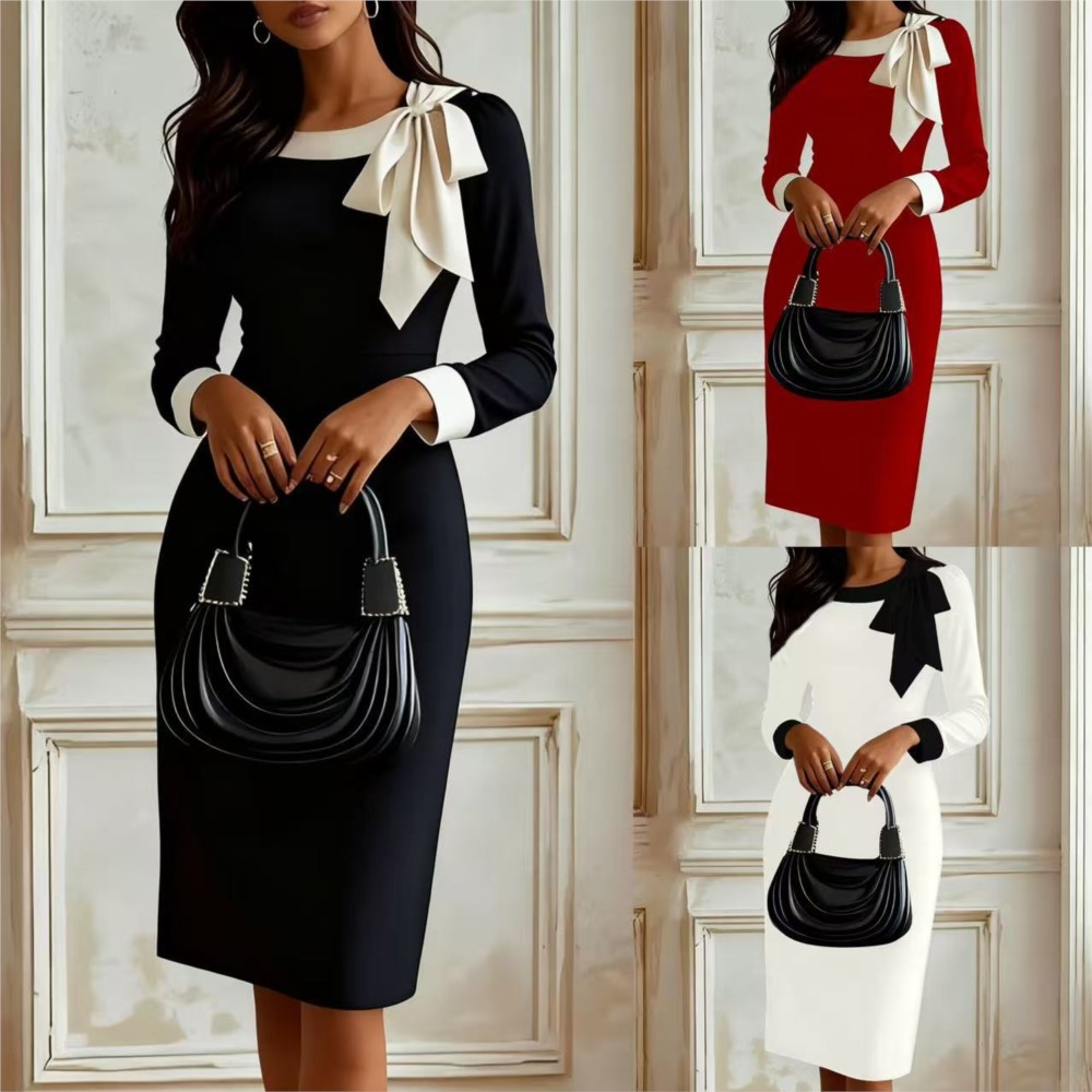 Temperament Women's Dress Slim - Summer Clothing Drawing review and price
