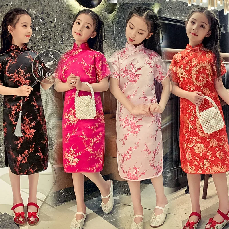 Summer Children Cheongsam Kids - Summer Clothing Baby Girl review and price