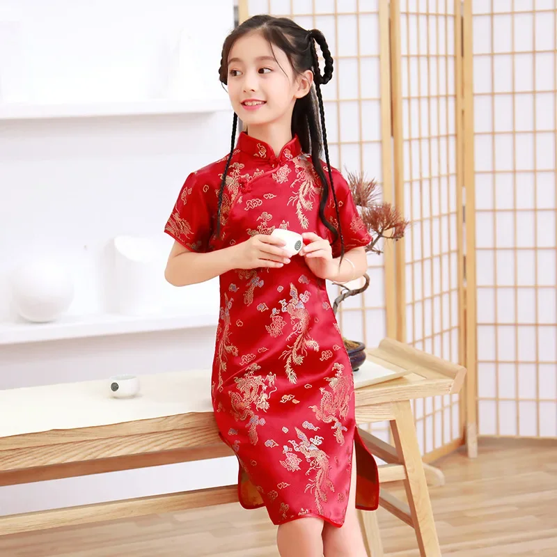 Summer Children Cheongsam Kids - Summer Clothing Baby Girl review and price
