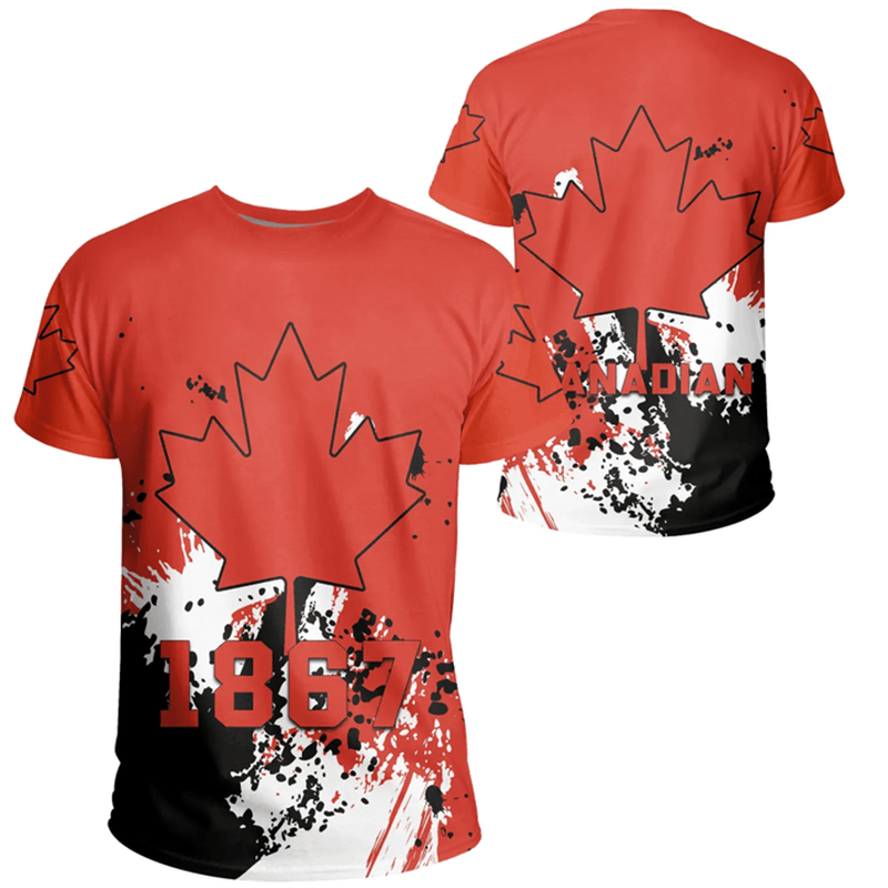 Canada Day T-shirt Canadian Fl - Summer Clothing Women Canada review and price